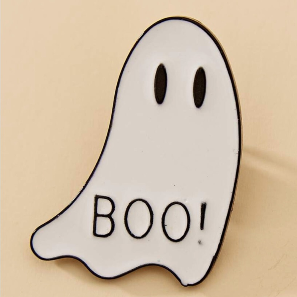 Boo! Ghost Enamel Pin